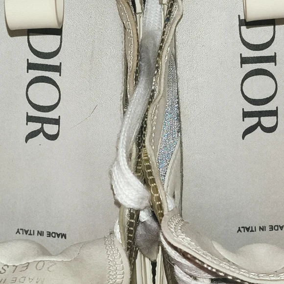 Dior Low Top Logo Sneaker - Beige Monogram - Picture 2 of 11
